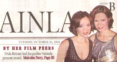 Frida Betrani & Jacqueline Samuda